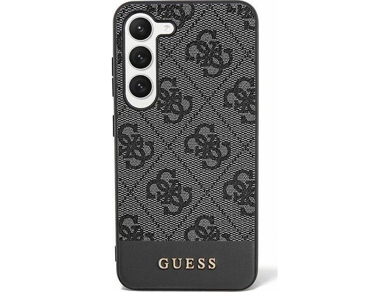 Samsung Galaxy S24 Guess Dklas 4g Stripe Collection Juodos Spalvos