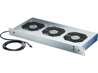 Schroff 19"Fan Tray 1U 3Fans 24V Temp. - 24 V (10713099)