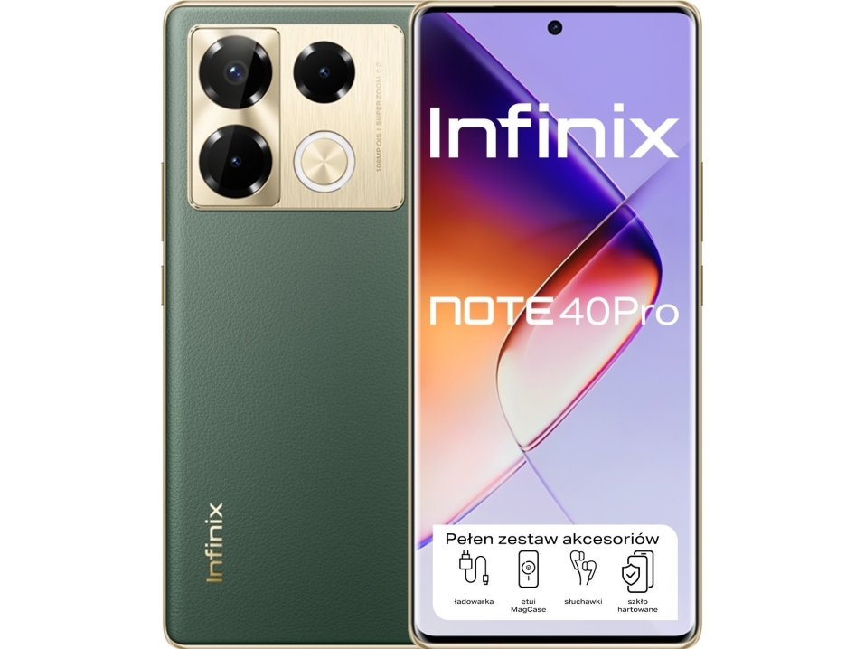 Note 40 Pro 12/ 256Gb Vintage Green, Model X6850