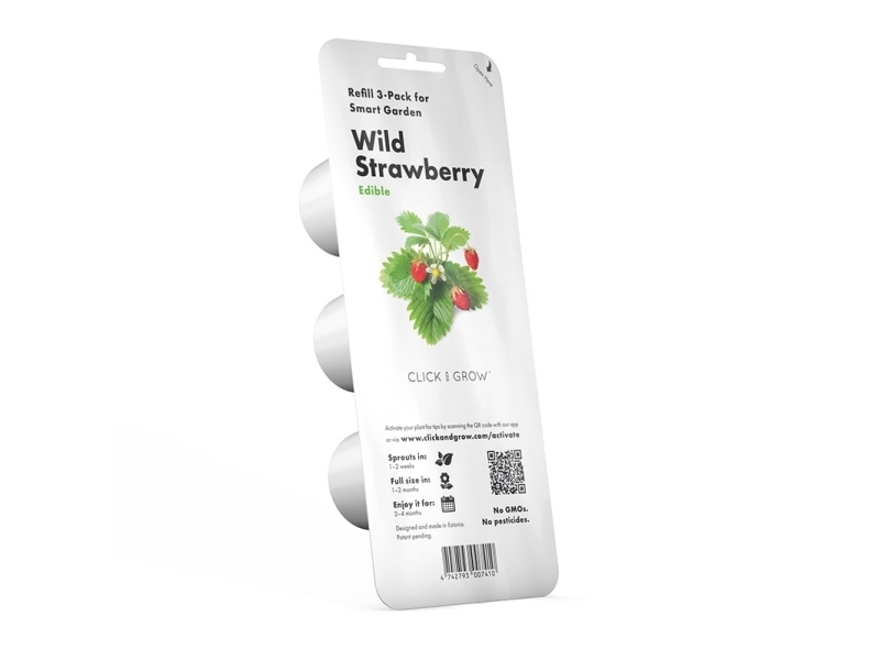 Click & Grow Click and Grow - Smart Garden Refill 3-pack - Wild Strawberry (SGR24X3)