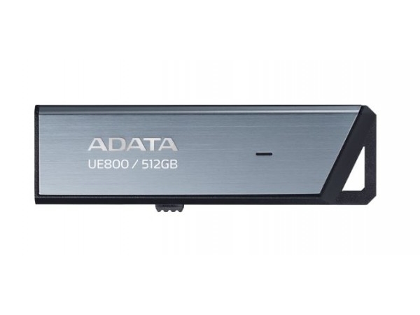 Adata Ue800 512 Gb Usb Type C 3.2 Gen 2 3.1 Gen 2 1000 Mb/s Glide Sølv