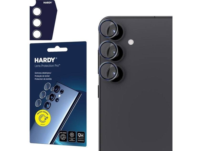 Samsung Galaxy S25 - Hardy Lens Protection Pro Black