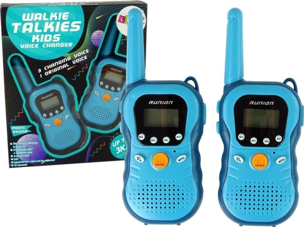 Lean Cars Vaikiškos Racijos Walkie Talkies, 5,5X15x2,5 Cm