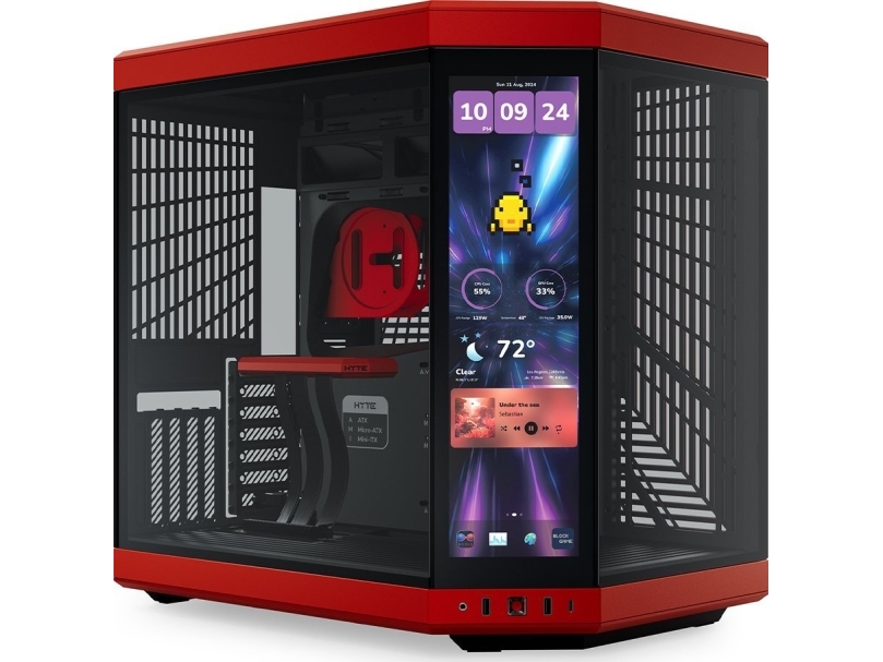 Bilde av Y70 Touch Infinite - Black Cherry - Kabinett - Miditower - Rød