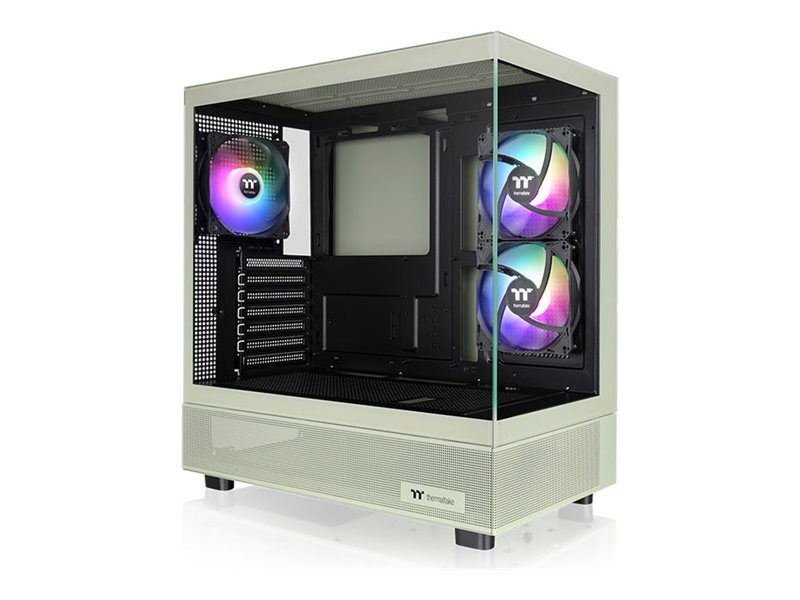 Thermaltake View 270 Plus Tg Argb Matcha Green, Midi Tower, Pc, Grün, Atx, Eatx, Micro Atx, Mini-Itx, Spcc, Gehärtetes Glas, Gaming