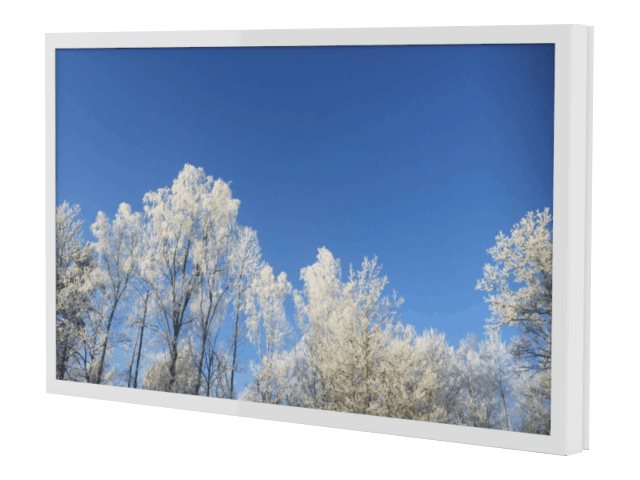Hi-Nd Wc6500-0201-51, Polycarbonat (Pc), Weiß, Landschaft, 165,1 Cm (65"), Wand, Samsung Qm65c – Lg Um5n-E, Uh5n-E