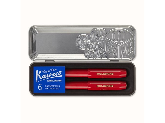 Moleskine Kaweco Gaveæske Rød