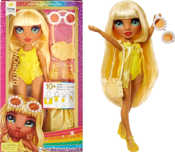 Mga Rainbow High Swim & Style Sunny Madison Puppe (Gelb) 507284