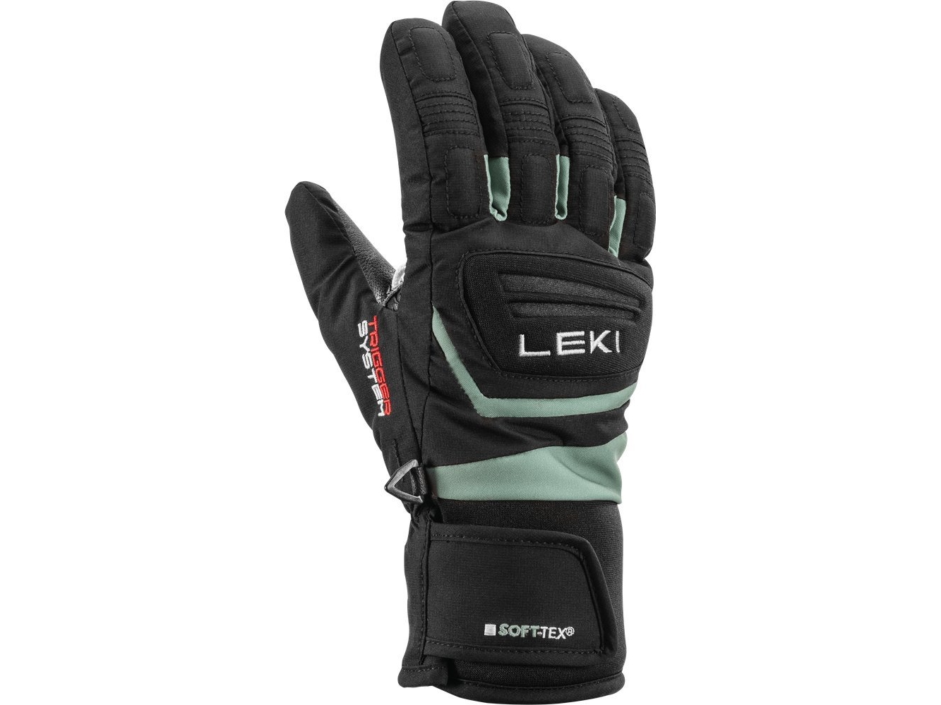 Leki LEKI RĘKAWICE Griffin 3D Junior green 4.0