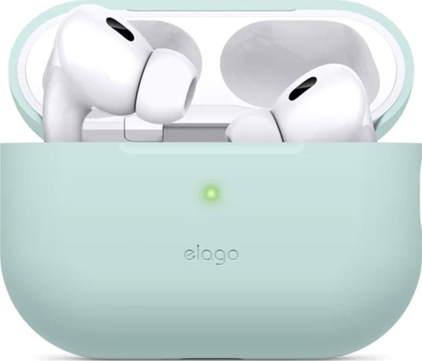 Elago Airpods Pro 2 Silikonecover M. Lysegrøn Farve