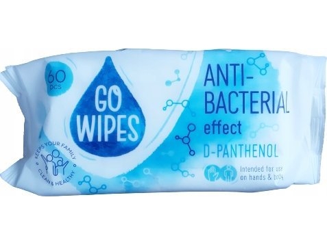 Gowipes Opfriskende Vådservietter 60 Stk.