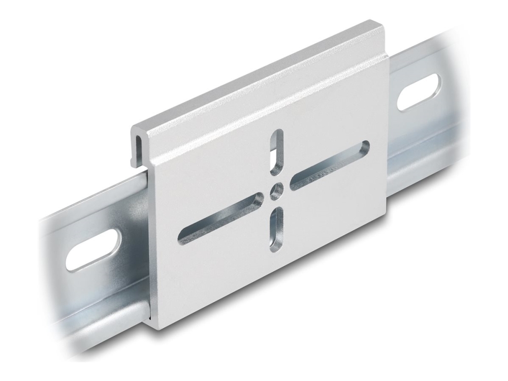 Delock 67144, Aluminium, Silber