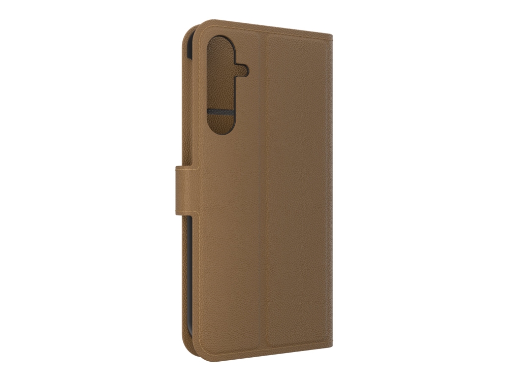 Zagg - Flip-Hülle Für Mobiltelefon - Pu-Leder (Thermoplastisches Polyurethan + Polycarbonat) - Braun - Für Samsung Galaxy A55