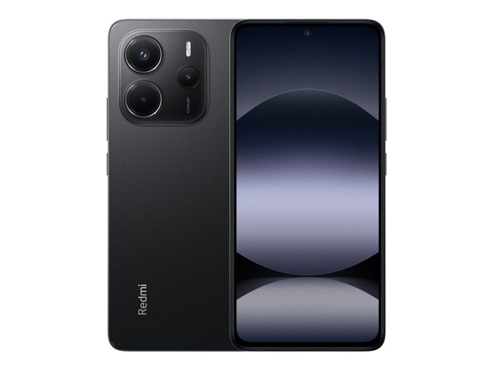 Xiaomi Redmi Note 14, 16,9 Cm (6.67"), 2400 X 1080 Pixel, 6 Gb, 128 Gb, 108 Mp, Schwarz