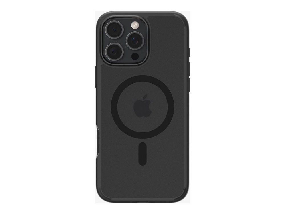 Spigen Ultra Hybrid Magfit - Bagsidecover Til Mobiltelefon - Magsafe-Kompatibilitet - Polykarbonat, Termoplastisk Polyuretan (Tpu) - Frostet Sort - F