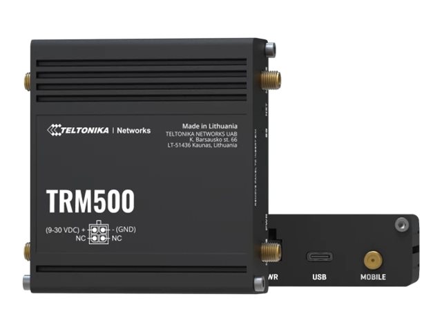 Teltonika TRM500 - Trådlös router - WWAN 5G - 5G, 4G, 3G - DIN-skenmonterbar, väggmonterbar, bordsmonterbar | Datortillbehör - Nätverk - Övriga tillbehör | GameStuff