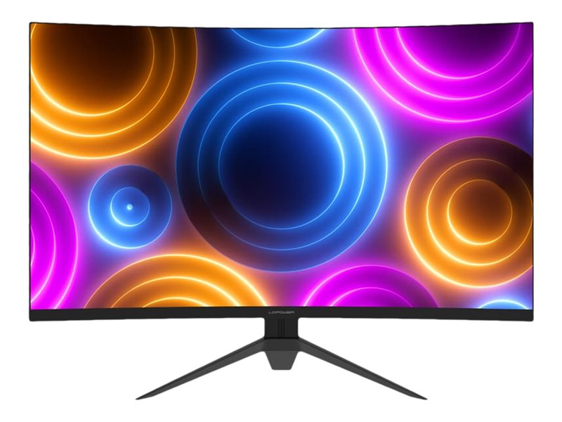 Lc Power Lc-M27qc - Lcd-Skærm - Gaming - Kurvet - 27" - 2560 X 1440 Qhd @ 180 Hz - 300 Cd/M² - 4000:1 - 1 Ms - 2Xhdmi, 2Xdisplayport - Sort