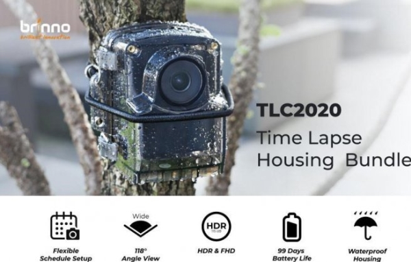 Brinno TLC2020H, Time lapse, 118°, 2 mm, 1920 x 1080 pikseliä, MicroSD (TransFlash), MicroSDHC, MicroSDXC, 128 GB
