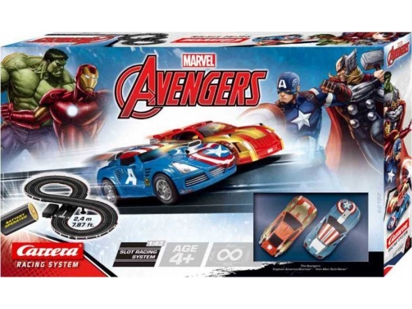 Carrera GO 62192 racerbana Avengers | Leksaker - Radiostyrda leksaker - Bilbanor | GameStuff