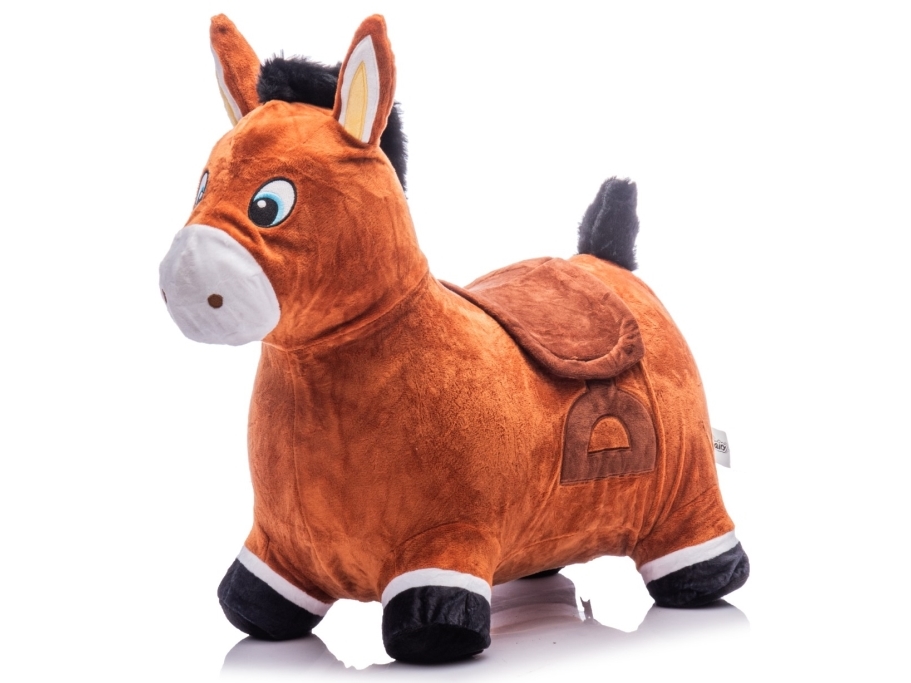 Häst Plush Hoppande häst (från 18M) | Leksaker - För dom minsta - Gunghästar och hoppdjur | GameStuff