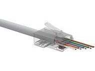 Solarix Solarix Universal EASY RJ45 CAT6 UTP 8p8c liitin johdolle ja johdolle / 100 kpl SXRJ45-6-UTP-EASY SXRJ45-6-UTP-EASY