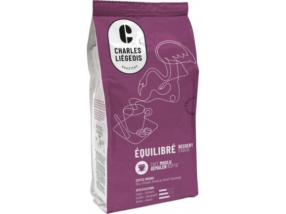 Ground Coffee Charles Liégeois Équilibré, 500G