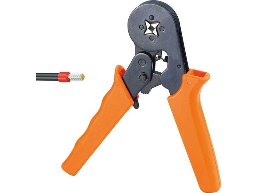 Abisolier-/Klemmzange Für Aderendhülsen 0,25-6Mm2