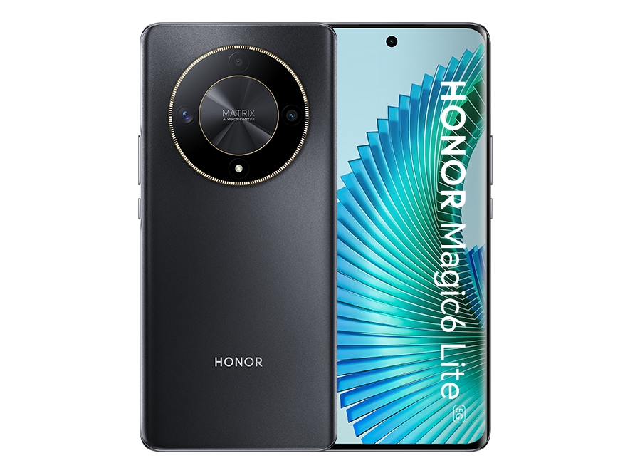 Honor Magic6 Lite 5G, 17,2 cm (6.78), 8 GB, 256 GB, 108 MP, Android 13, Svart | Tele & GPS - Mobiltelefoner - Android | GameStuff