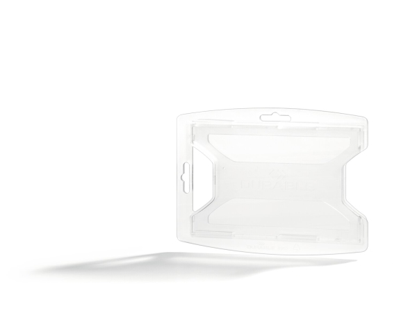 Korttipidike Kestävä kierrätys t/2 korttia kirkas 10kpl/pakkaus