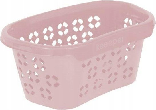 Keeeper Anton Laundry Basket 57,5Cm 30,5L Nordic Pink