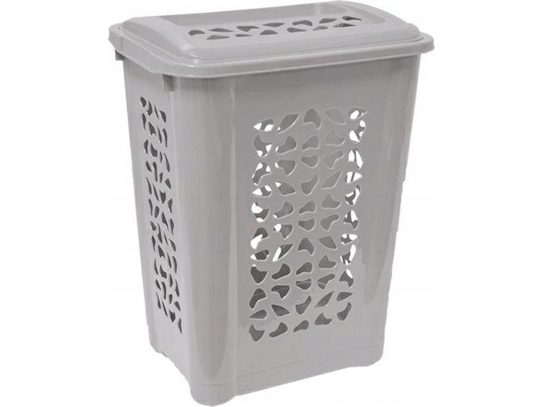 keeeper tvättlåda per, med lock, 60 liter, nordic-grey Kompakt tvättlåda, 60 liter kapacitet, två - 1 st (1070113000000) | Baby & barn - Barnrummet - Tvättstuga - Tvättkorgar | GameStuff