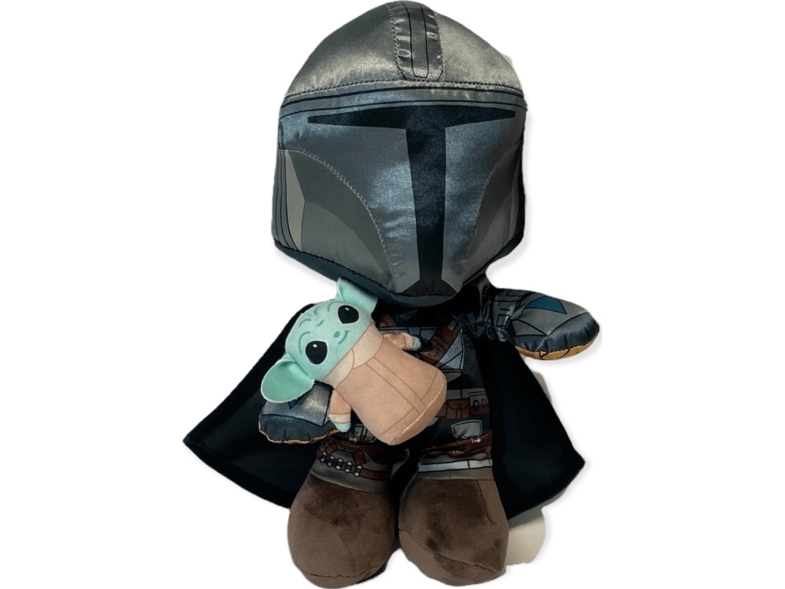 Simba Disney The Mandalorian Mando + Grogu Soft Toy (25 Cm)