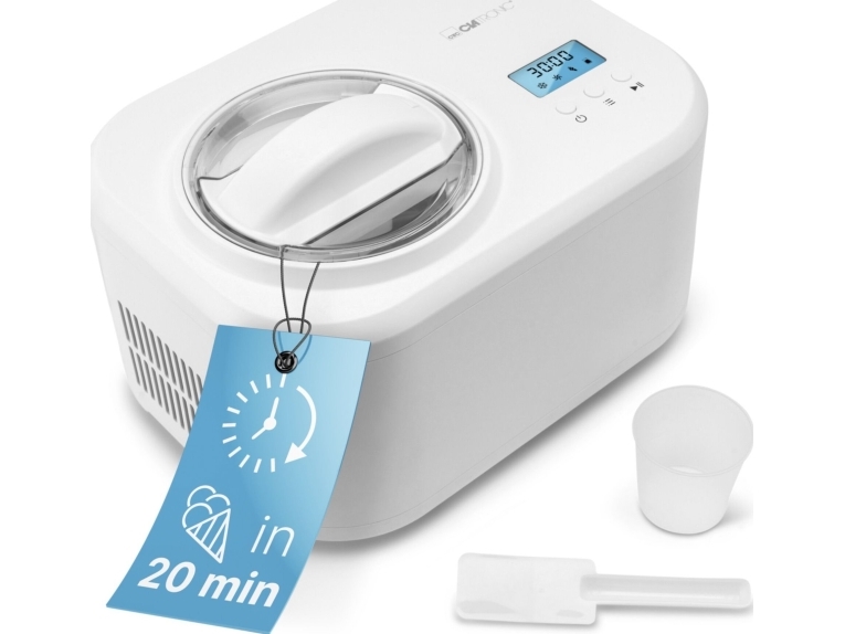 Clatronic ICM 3799 Compressor Ice Cream Maker 1L | Köksapparater - Juice, is och vatten - Ismaskiner | GameStuff
