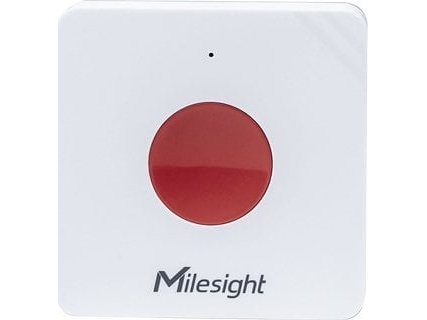 MILESIGHT Milesight WS101 SOS-knapp / strömbrytare interaktiv LoRa / LoRaWAN-version - Röd | EL Artiklar - Rörelsesensor & skymningsrelä - Sensor | GameStuff