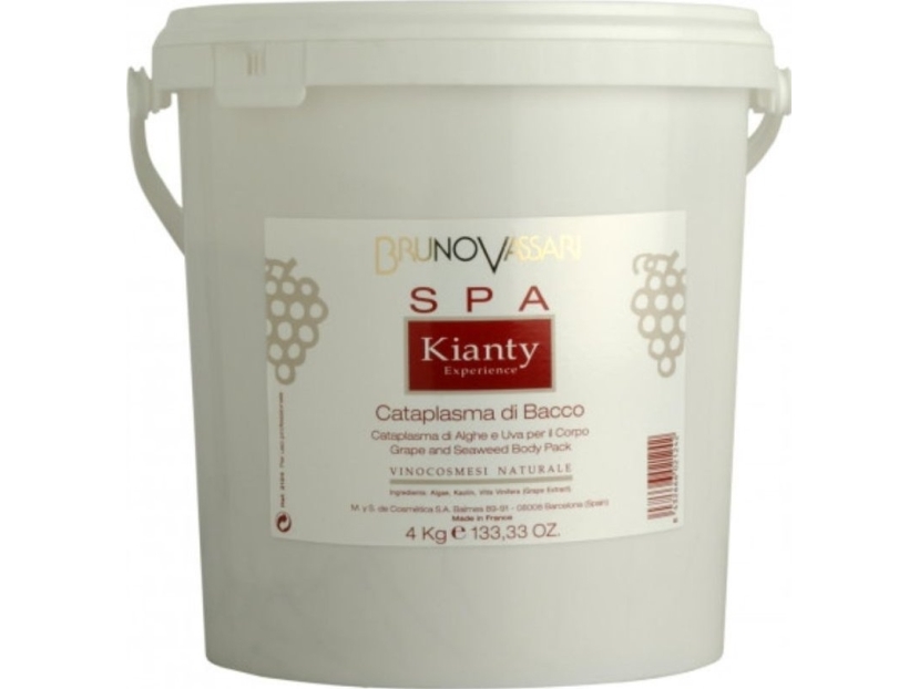Bruno Vassari, Kianty Spa, Grape, Anti-Ageing, Body Cream Mask, 4000 G