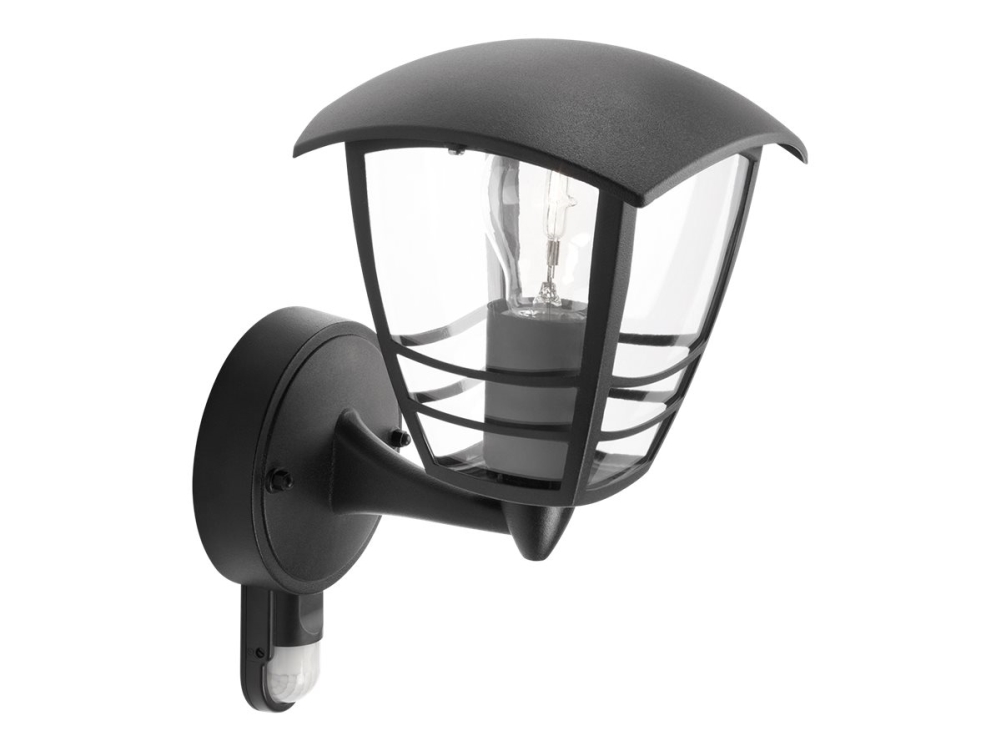 Philips Mygarden Creek - Væglampe - 1 Stik - E27 - Sort