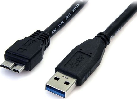 Startech.Com Usb3aub50cmb, 0,5 M, Usb A, Micro-Usb B, Usb 3.2 Gen 1 (3.1 Gen 1), 5 Gbit/Sek., Sort