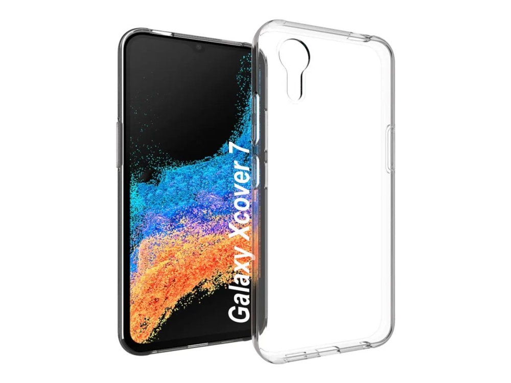 Insmat Crystal Baksidesskydd För Mobiltelefon Termoplastisk Polyuretan Tpu Klar För Samsung Galaxy Xcover7
