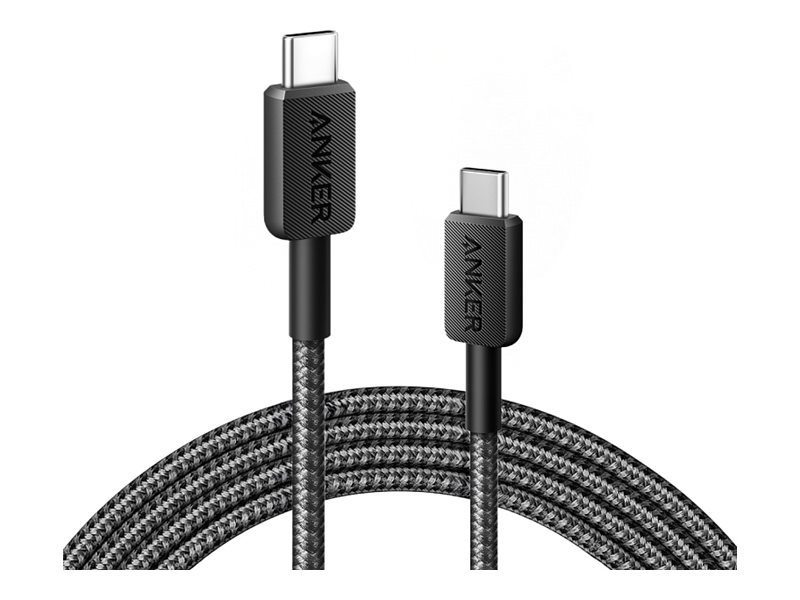 Anker 322, 0,9 M, Usb C, Usb C, Schwarz