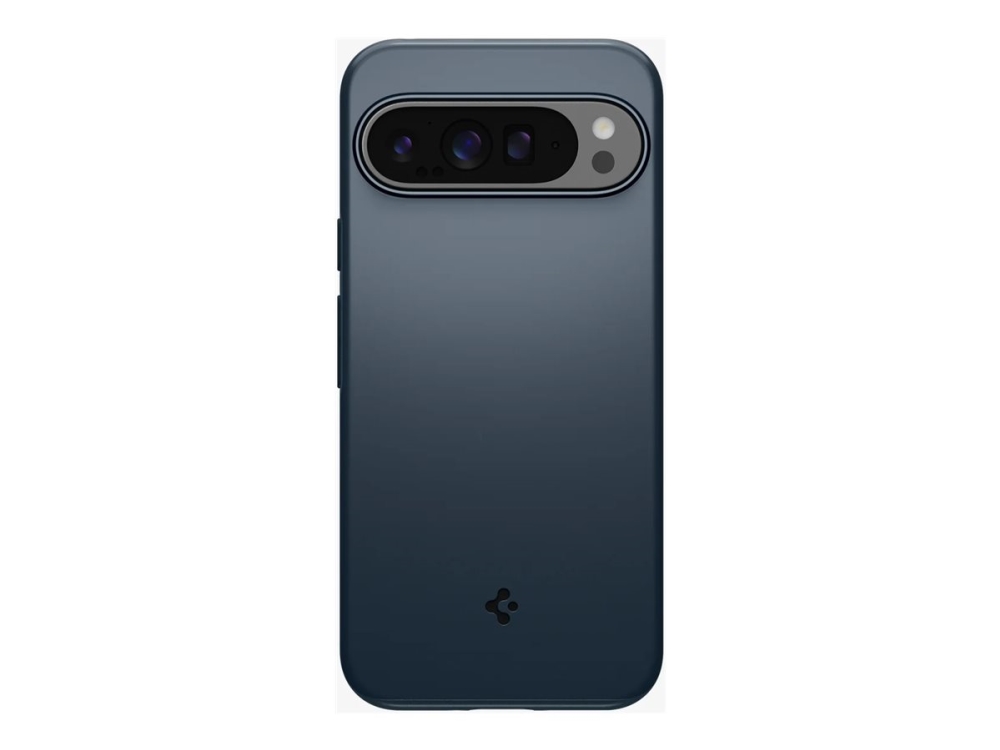 Spigen Thin Fit - Bagsidecover til mobiltelefon - termoplastisk polyuretan (TPU), polycarbonat (PC) - metalskifer - for Google Pixel 9 Pro XL