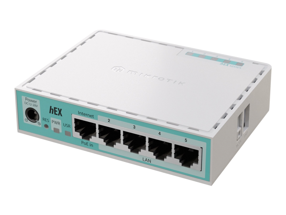 MikroTik hEX refresh - Router 1GbE | Datortillbehör - Nätverk - Routrar & Firewalls | GameStuff