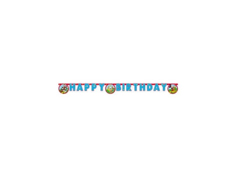 Mickey Mouse Buchstabenbanner