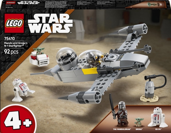 Lego Star Wars 75410 Mando Og Grogus N-1-Stjernejager