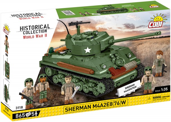 Cobi Istorinė kolekcija Sherman M4A2E8 (76)W
