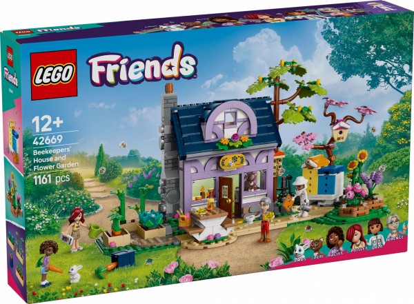 Lego Friends 42669 Haus Und Blumengarten Der Imker