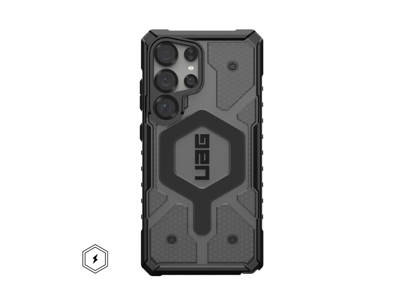Urban Armour Gear Pathfinder Transparent Skal Samsung Galaxy S25 Ultra 17 3 Cm 6 8  " Grå Transparent