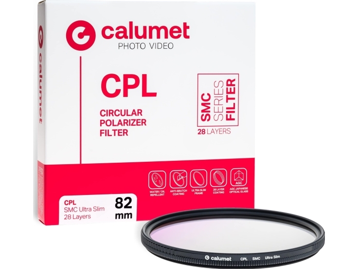 Filter Calumet Calumet Filter Cpl Smc 82 Mm Ultra Slim 28 Lagen