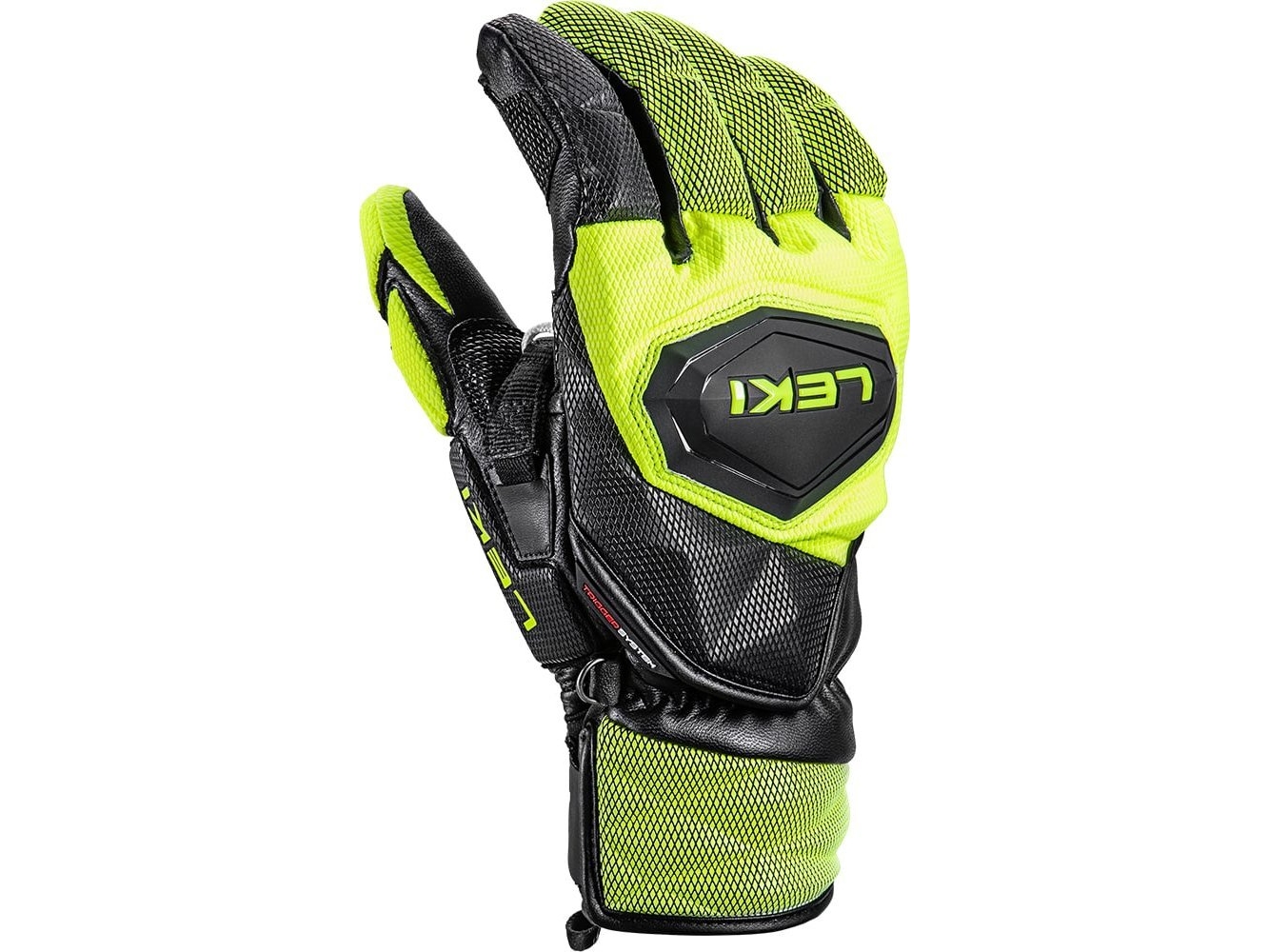 Leki LEKI RĘKAWICE WCR Venom SL 3D black-ice lemon 7.5