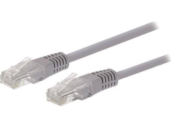 C-Tech Patchkabel C-Tech Cat5e, Utp, Grau, 0,25M