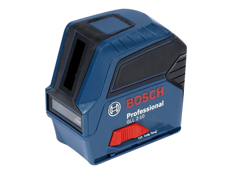 Bosch Gll 2-10 Professional, 10 M, 0,3 Mm/M, 4°, 650 Nm, Rot, 630-650 Nm